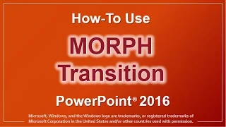 How to Use Morph Transition in PowerPoint