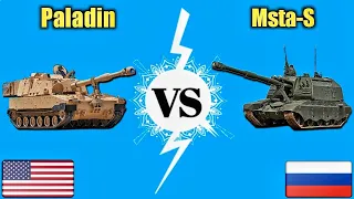 M109 Paladin VS MSTA-S Howitzer