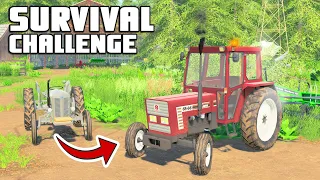 I SPENT ALL THE MONEY BUT WE GOT ANOTHER TRACTOR - Survival Challenge | Episode 5