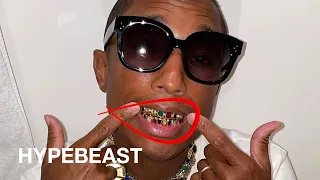 A Million Dollar Chain to Diamond Sunglasses: Why Pharrell's Jewelry is Unmatched I TAGGED