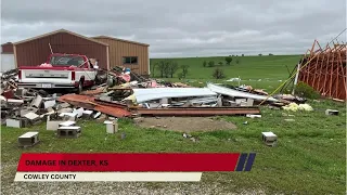 VIDEO: Severe storms cause property damage across KS