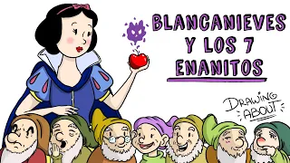 BLANCANIEVES Y LOS SIETE ENANITOS LA VERDADERA Hª | Draw My Life
