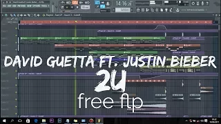David Guetta ft. Justin Bieber - 2U (FL Studio Remake) [FREE FLP]