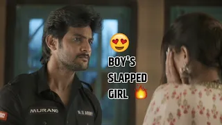 😠 Boys Slapped Girl 🥺| Boys Attitude Status 🔥| True Love WhatsApp Status Tamil #Shorts #Short