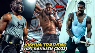 Anthony Joshua training for Jermaine Franklin. Tyson Fury Next? Joshua vs Franklin HIGHLIGHTS (2023)