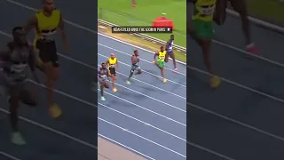 Noah Lyles knocks off Olympic champ in Paris 100m! 😲