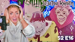 SUKUNA IS ABSOLUTELY CRACKED | Jujutsu Kaisen Season 2 Episode 16 Reaction