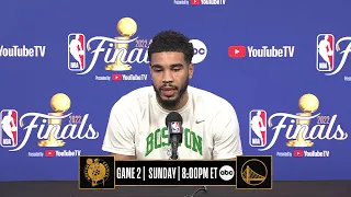 LIVE: Boston Celtics 2022 #NBAFinals Presented by YouTube TV | Game 2 Media Availability