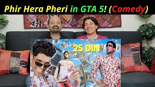 Phir Hera Pheri in GTA 5! (Comedy) | Mythpat | Indian American Reactions ! 🤣