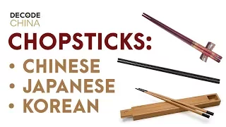How to use chopsticks correctly step by step: Chinese VS Japanese VS Korean - Decode China