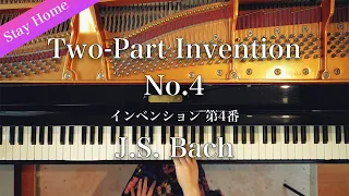 バッハ / インヴェンション No.4 ニ短調 ( J.S.Bach: Two-Part Invention No.4 in D Minor, BWV 775 )