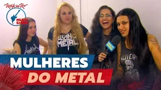 DAY INVADE o CAMARIM das METALEIRAS do Nervosa 🤘🏽 | Rock In Rio 2019