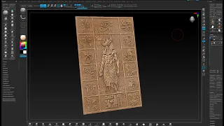 making of "Anubis Style Wall Decoration"