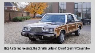 Nico Aaldering presents: the Chrysler Lebaron Town and Country Convertible | GALLERY AALDERING TV