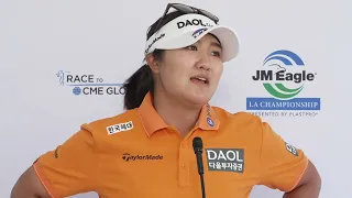 Hae Ran Ryu Sunday Flash Interview 2024 JM Eagle LA Championship © LPGA Tour