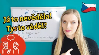 🤯 What You Didn't Know about Czech Past Tense (Colloquial Forms)