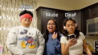 Blind, Deaf & Mute Challenge