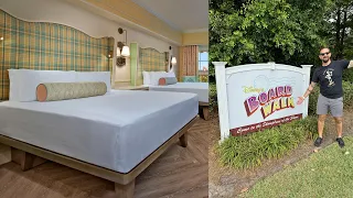 We Checked Into The Last Disney World Resort On Our List! Boardwalk Inn, Room Tour & QS Dining Plan