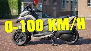 2022 YAMAHA TRICITY 300 - 0-100 KMH * 0-60 MPH