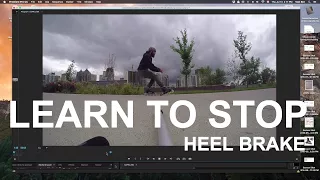 The best way to stop on inline skates
