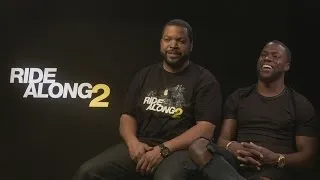 Ice Cube and Kevin Hart play our Ride Along 2 game