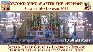 Sunday 16th January 2022: Second Sunday after the Epiphany