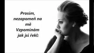 Adele - Someone Like You (CZ překlad)