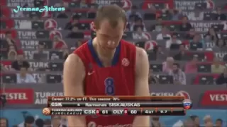 CSKA - OLYMPIAKOS 61-62 ΙΣΠΑΝΙΚΗ περιγραφή! Euroleague Final 2012