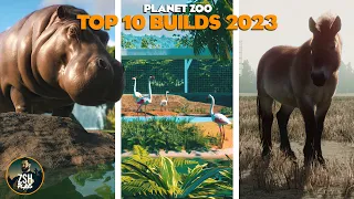 10 BEST BUILDS of 2023! | Planet Zoo Best Habitats