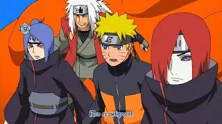 Sasuke , Naruto y Equipo Jiraiya Vs Sasori | Itachi salva a Sasuke | Naruto Shippuden | Sub Español