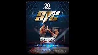 PESAJE SFC: Striker Fighting Championship, Eventos artes marciales mixtas.