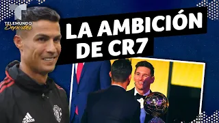 La ambición de CR7: retirarse con más Balones de Oro que Messi | Telemundo Deportes