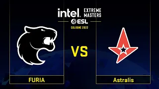 FURIA vs Astralis | Map 2 Mirage | IEM Cologne 2022 - Group B
