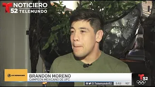 Brandon Moreno, Campeon de UFC en Peso Mosca