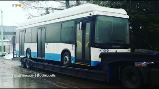 В  Чувашию поступил первый троллейбус, который с января будет курсировать между Чебоксарами и Новоче