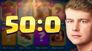 😱Ich habe 50 SPIELE IN FOLGE mit diesem Deck GEWONNEN... (unfassbare Serie)