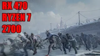 World War Z  RX 470 Ryzen 7 2700 2560x1080