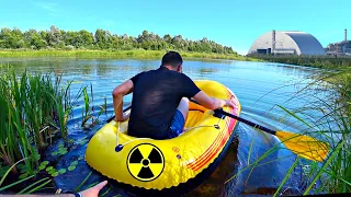 ☢️Sneaked in Chernobyl by BOATS ☢️ Entering the Exclusion Zone by WATER