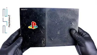 I Bought a $5 Playstation2 slim ps2! Can I Fix it? Retro Console Restoration-ASMR