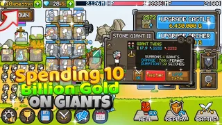 Growcastle : Spending 10 Billion Gold On Giants 💰🤑🌊