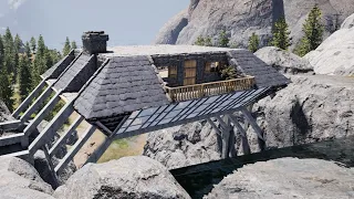 A House Not Actually On Anything For A Change - Time-Lapse Build