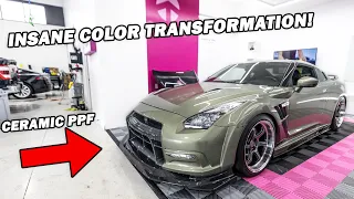 Every Car Guy NEEDS THIS! | R35 GTR Paint Transformation
