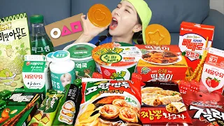 [Mukbang ASMR] Squid Game of netflix Dalgona Recipe 🦑 Dessert Korean Convenience Store Food Ssoyoung