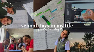 productive school days in my life☕| study vlog| CBSE CLASS 11 📚| highschool diaries 💗