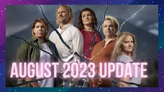 Sister Wives - August 2023 Update // Season 18 Spoilers, Family Drama, Mom Shaming and more.