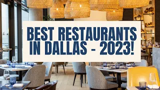 DALLAS RESTAURANTS | Best Restaurants in Dallas TX 2023 - News Segment! #hottest #top #near #texas