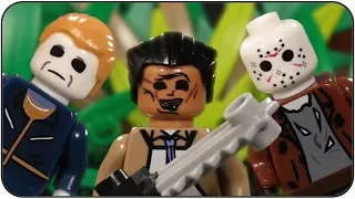 "Bumps In The Night" | a LEGO horror brickfilm with Jason Voorhees, Michael Myers and Leatherface