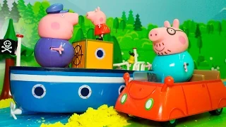 Видео про игрушки свинка Пеппа - ДРУЖБА! Мультики с игрушками для самых маленьких!