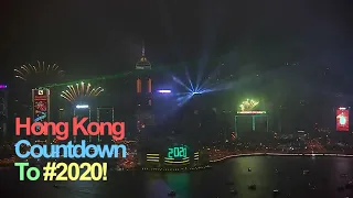 New Year's Countdown Hong Kong 2020 with enhanced version of Symphony of Lights