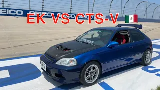 Big Turbo H22 EK VS CTS-V